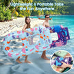 PuppyuWill 2 Pack Pool Floaties for Adults, Inflatable Pool Lounger Float Heavy Duty with Cup Holder, Backrest & Footrest Pool Lounge Float Extra Large Pool Rafts for Adults Beach Lake Party 🍁 All In One Marketplace Canada