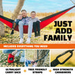 MalloMe Camping Hammock with Straps - Portable Outdoor Hammock for Adults, Kids - Single Hamac - 1 Person Hammocks - Tree Hamac Swing with Accessories - Hamock Tent for Travel - Hammocks for Outside 🍁 All In One Marketplace Canada