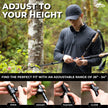 Cascade Mountain Tech Aluminum Adjustable Lightweight Trekking Poles with Cork Grip and Quick Lock for Hiking, Walking and Running in All Terrains 🍁 All In One Marketplace Canada