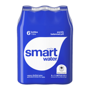 Smartwater - Glaceau Vapour Distilled 2x6PK (1L)