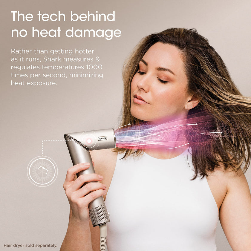 Shark FlexStyle Curl-Defining Diffuser (XSKHD4DA), Hair Drying & Styling Attachment, Blow Dryer Attachment, use with HD430C (FlexStyle) | Stone 🍁 All In One Marketplace Canada