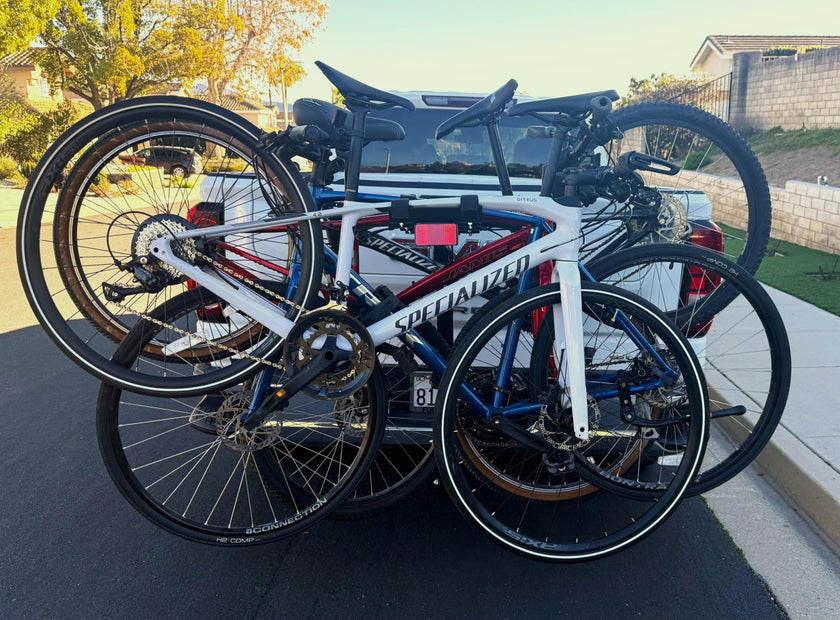 MaxxHaul (70210) 4-Bike Deluxe Hitch Mount Rack , Black 🍁 All In One Marketplace Canada