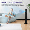 Levoit Smart 42 Inch Tower Fan for Bedroom, 26ft/s Standing Bladeless Fan, Quiet 25dB, 90° Oscillation, Brushless DC Motor, 12 Speeds, 4 Modes, 24H Timer with APP, Works with Alexa 🍁 All In One Marketplace Canada