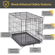 MidWest Homes for Pets 30-Inch New World Crate for Medium Breeds, 21-40 lbs, Single Door Folding Dog Crate, Leak-Proof Tray & Secure Latch, Portable, Durable & Easy to Assemble 🍁 All In One Marketplace Canada