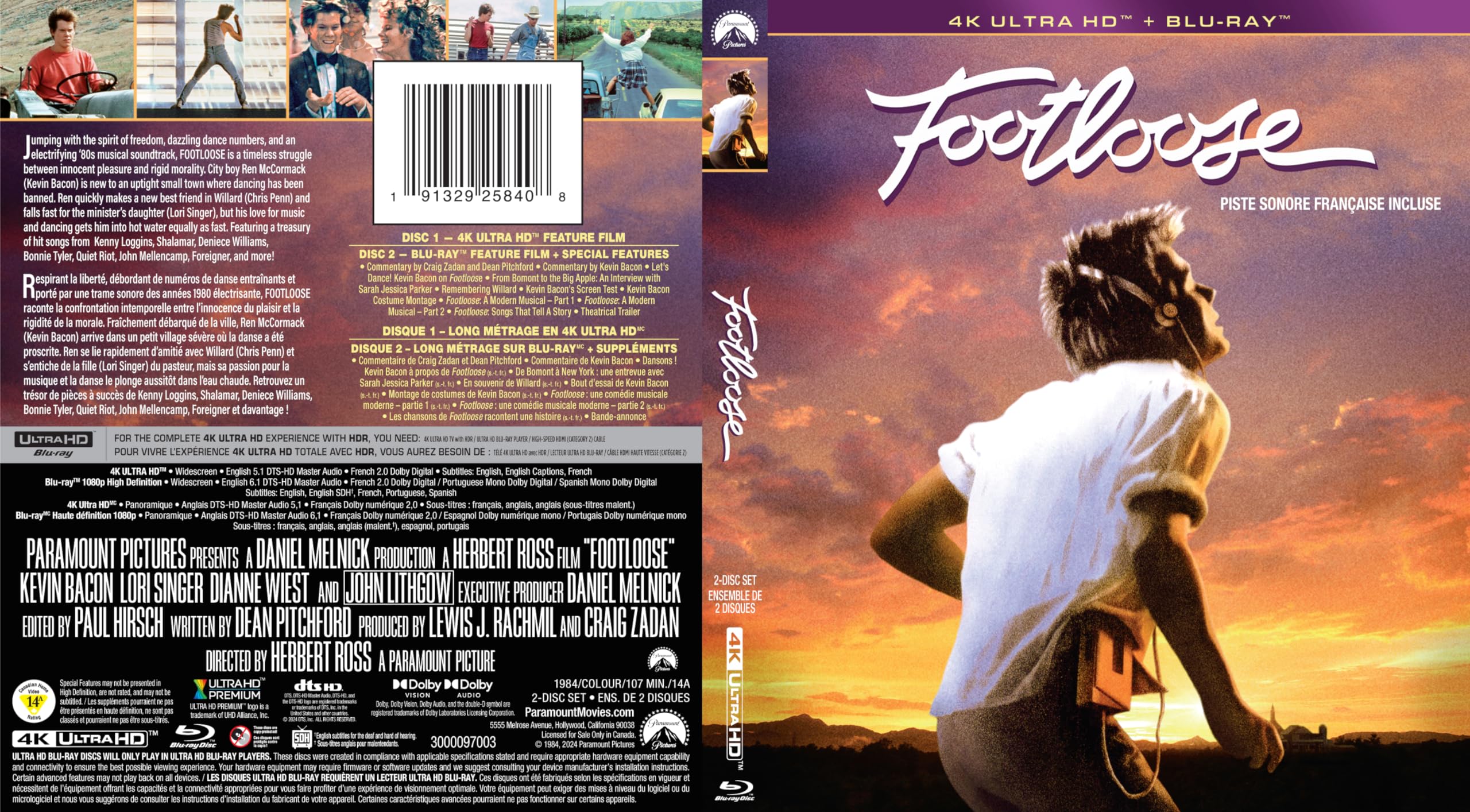 Footloose (1984) - 4K/Blu-Ray