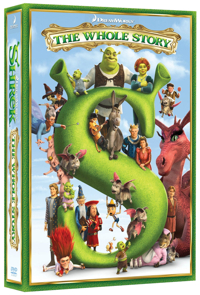 Shrek The Whole Story Quadrilogy (Shrek I-IV & Donkey's Christmas Shrektacular) (Sous-titres français)