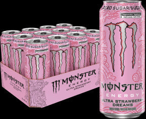 Monster Energy - Ultra Strawberry Dreams Zero Sugar (473ml)