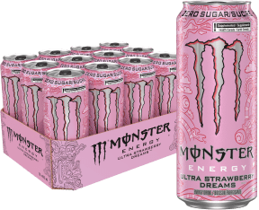 Monster Energy - Ultra Strawberry Dreams Zero Sugar (473ml)