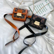 Women's Mini Crossbody Bag – Adjustable Strap | Black & Brown