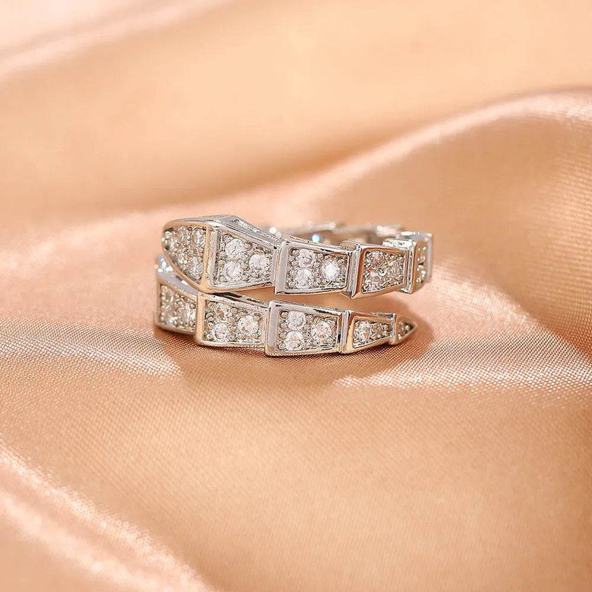 Niche Opening Adjustable Non-fading Cross Ring