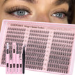 Goddvenus Lash Clusters Kit 9-14mm 300pcs Wispy Eyelash Cluster Lashes Natural DIY Lash Extension Kit Short Cluster Eyelash Extensions C Curl 🍁 All In One Marketplace Canada