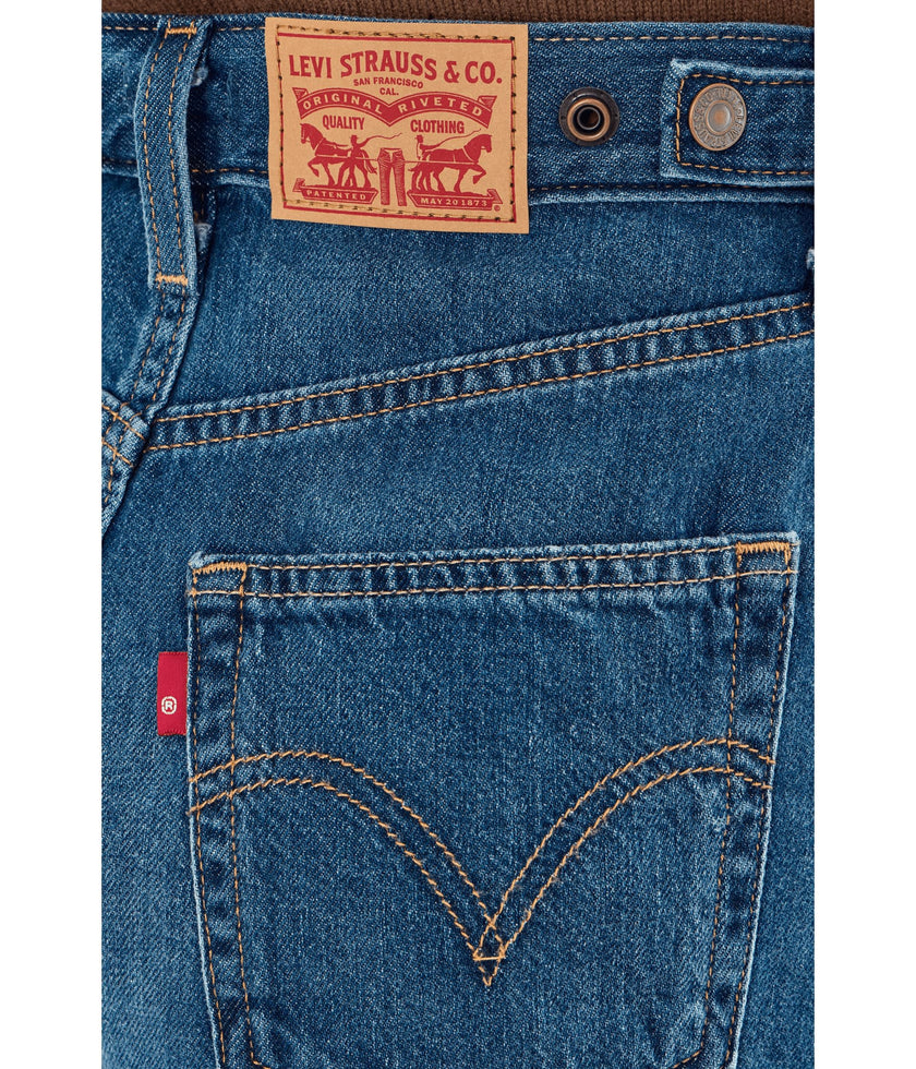 Levi's Womens Cinch Mid-Thigh Short, (New) Kiss Goodbye (Lightweight) (Non-Stretch), 32 🍁 All In One Marketplace Canada