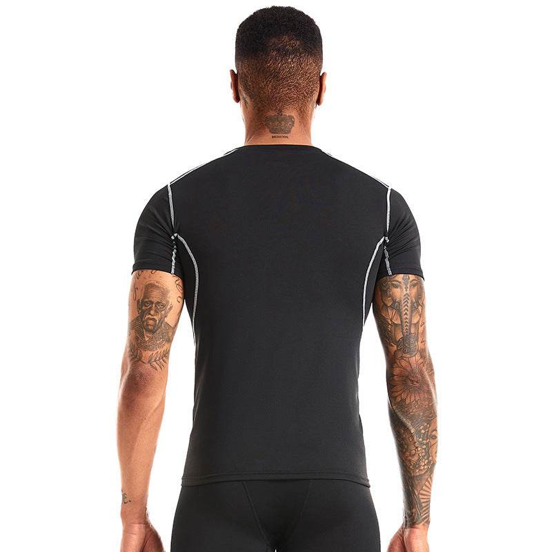 Short sleeve Muscle Fit Workout shirt for men