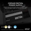 CORSAIR RM750e (2025) Fully Modular Low-Noise ATX Power Supply with 12V-2x6 Cable – ATX 3.1 & PCIe 5.1 Compliant, Cybenetics Gold Efficiency, 105°C-Rated Capacitors, Modern Standby Mode – Black 🍁 All In One Marketplace Canada