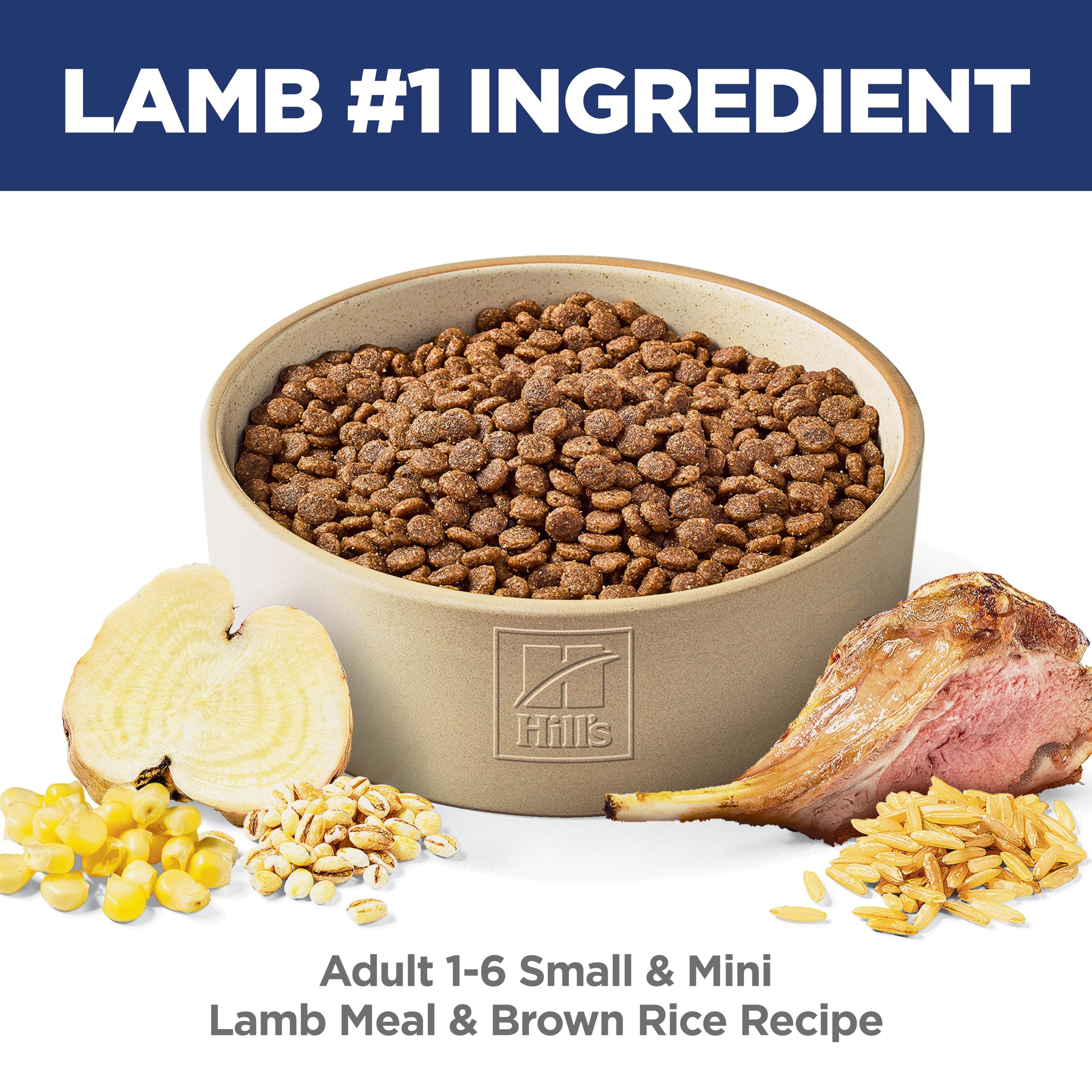 Hill's Science Diet Adult Small & Mini Lamb Meal & Brown Rice Recipe Dry Dog Food 2.04 kg Bag 🍁 All In One Marketplace Canada