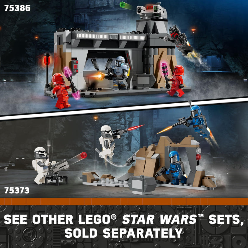 LEGO Star Wars: The Mandalorian Ambush on Mandalore Battle Pack, Building Toy with 4 Star Wars Minifigures, Collectible Brick Built Playset, Star Wars Gift Idea for Boys and Girls Ages 6 and Up, 75373 🍁 All In One Marketplace Canada