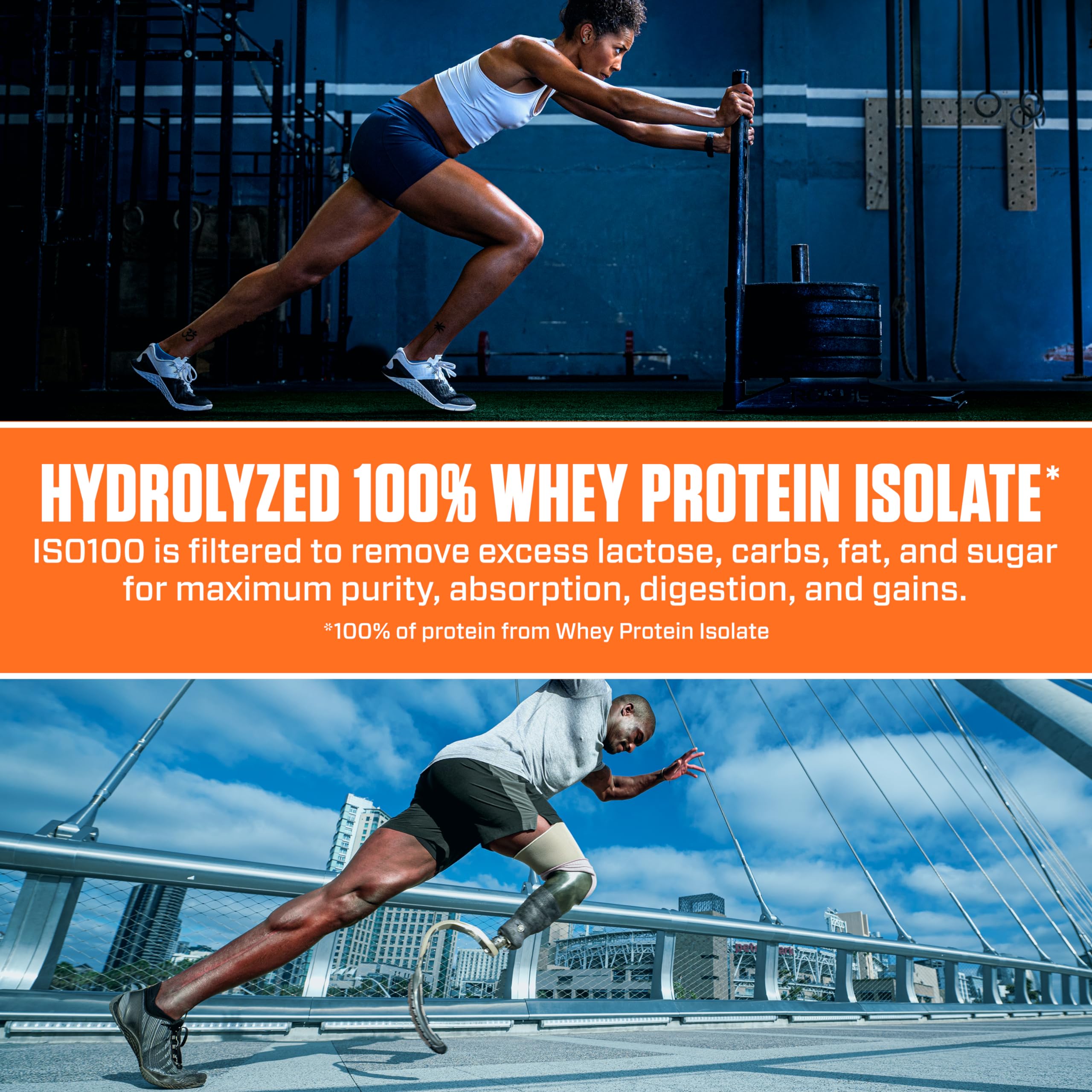 ISO100 Hydrolyzed Protein Powder by Dymatize, Fruity Pebbles, 100% Whey Isolate Powder, 25g of Protein, Gluten Free, 20 Servings 🍁 All In One Marketplace Canada