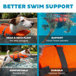 Outward Hound Granby Splash Dog Life Jacket with Handle, Reflective Floating Vest for Swimming & Boating, Maximum Buoyancy, All Skill Levels, Small Dogs & Puppies (16–20