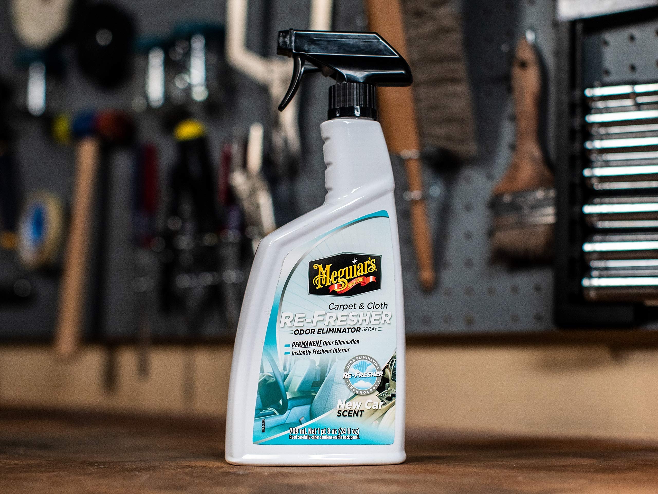 Meguiar’s Carpet & Cloth Re-Fresher Odor Eliminator Spray - Interior Fabric Odor Eliminator - Permanently Eliminates Odors & Freshens Fabrics in your Car, Easy to Use Trigger Spray, 24 Oz 🍁 All In One Marketplace Canada