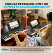 Alesis Teacher's Choice 61-Key Piano Keyboard Bundle with Light-up Keys 🍁 All In One Marketplace Canada