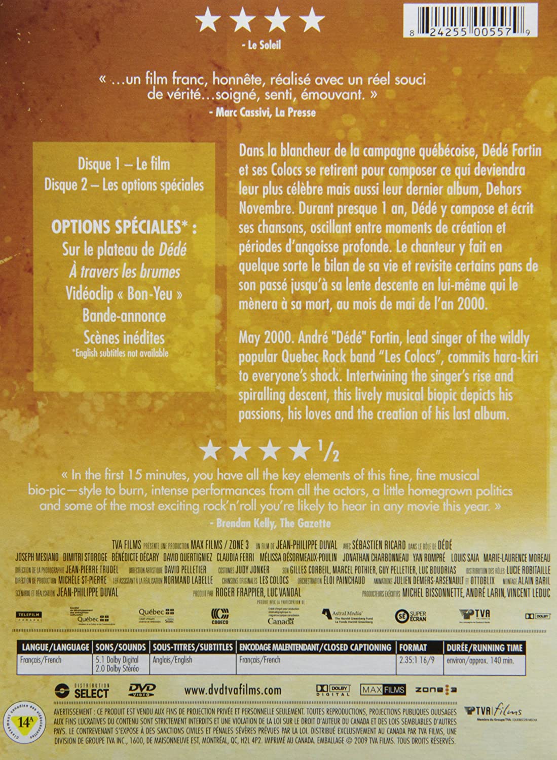 Dédé À Travers Les Brumes - DVD