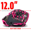 Franklin Sports Softball Glove - Left and Right Handed Softball Fielding Glove - Windmill Fastpitch Pro Series - Adult and Youth Fielding Glove - 12 Inch Right Hand Throw - Pink 🍁 All In One Marketplace Canada
