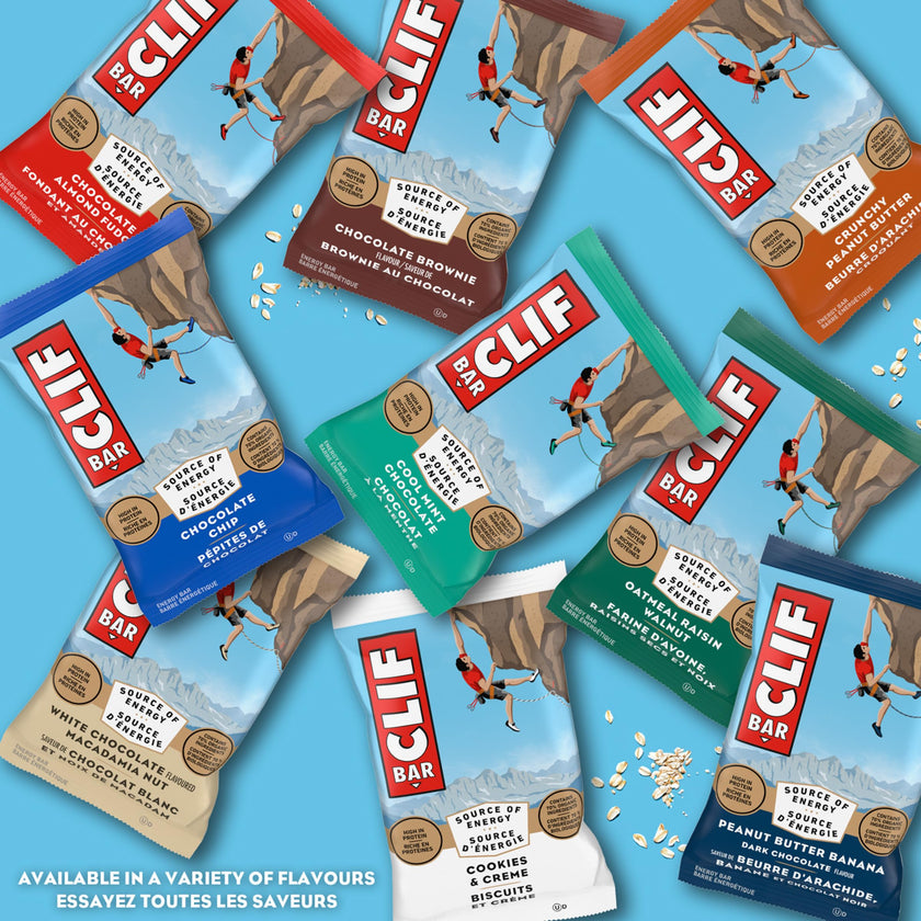 CLIF BAR Energy Bars, Crunchy Peanut Butter, Granola Bar, High in Protein, Contains 70% Organic Ingredients, 1.02 kg (Pack of 15) 🍁 All In One Marketplace Canada