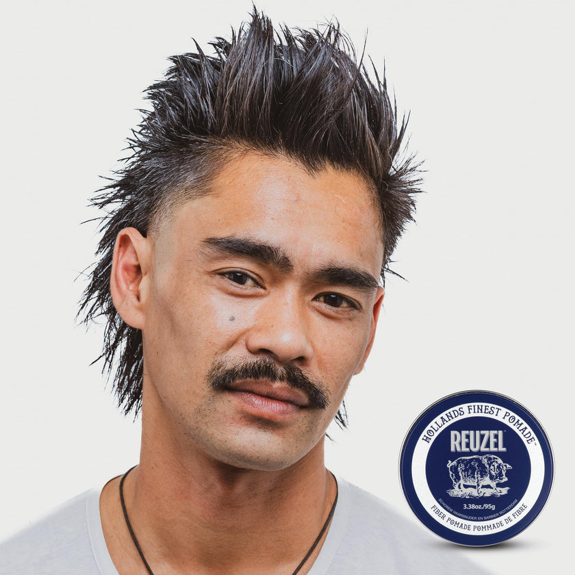 Reuzel Fiber Pomade Strong Hold Hair Styling Pomade for Men & Women, Low Shine, Texturizing & Volumizing For a Fuller Look, Firm Flexible Reworkable, Vanilla Mint Scent 95g 🍁 All In One Marketplace Canada