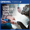 Dremel 7350-PET 4V Pet & Dog Nail Grinder, Easy-to-Use & Safe Nail Trimmer, Professional Pet Grooming Kit - Works on Large, Medium, Small Dogs & Cats 🍁 All In One Marketplace Canada