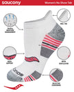 Saucony Women's Performance Heel Tab Athletic Socks (8 & 16 Pairs), Grey Fashion (8 Pairs), Shoe Size: 5-10 🍁 All In One Marketplace Canada