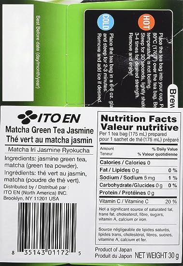Itoen Matcha Green Tea Jasmine