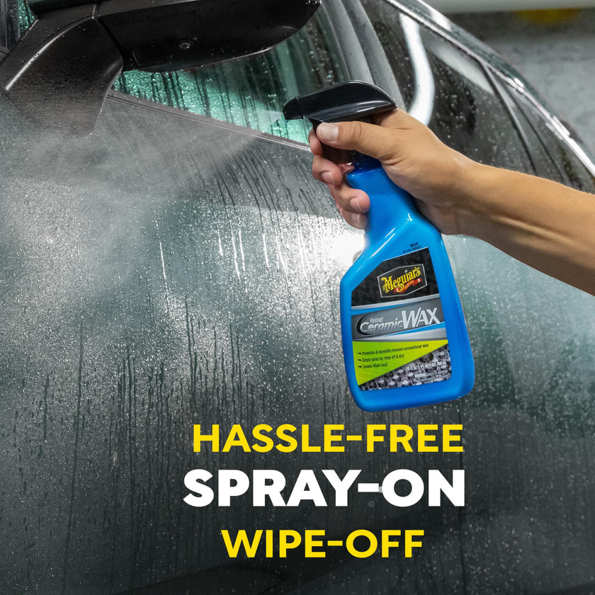 Meguiar's Hybrid Ceramic Wax - Easy to Use Ceramic Wax Protection, 768mL - G190526C 🍁 All In One Marketplace Canada