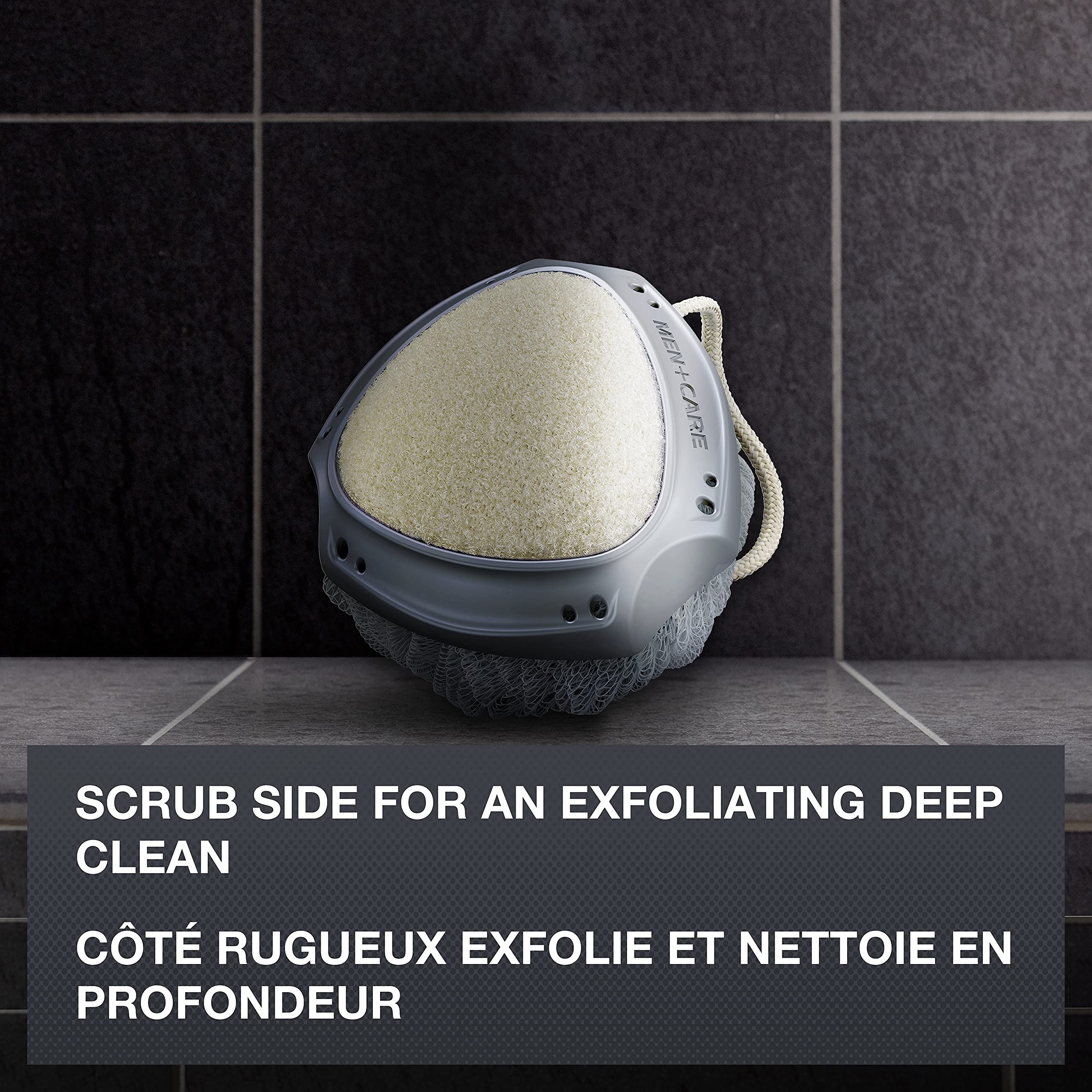 Dove Men+Care Active Clean Dual Sided Shower Tool, Deep Clean Exfoliator, Washes Away Odour-causing Bacteria (Pack of 4) 🍁 All In One Marketplace Canada