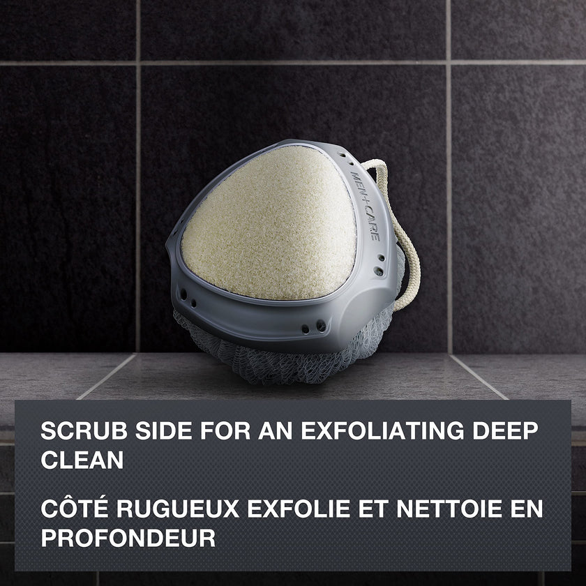 Dove Men+Care Active Clean Dual Sided Shower Tool, Deep Clean Exfoliator, Washes Away Odour-causing Bacteria (Pack of 4) 🍁 All In One Marketplace Canada