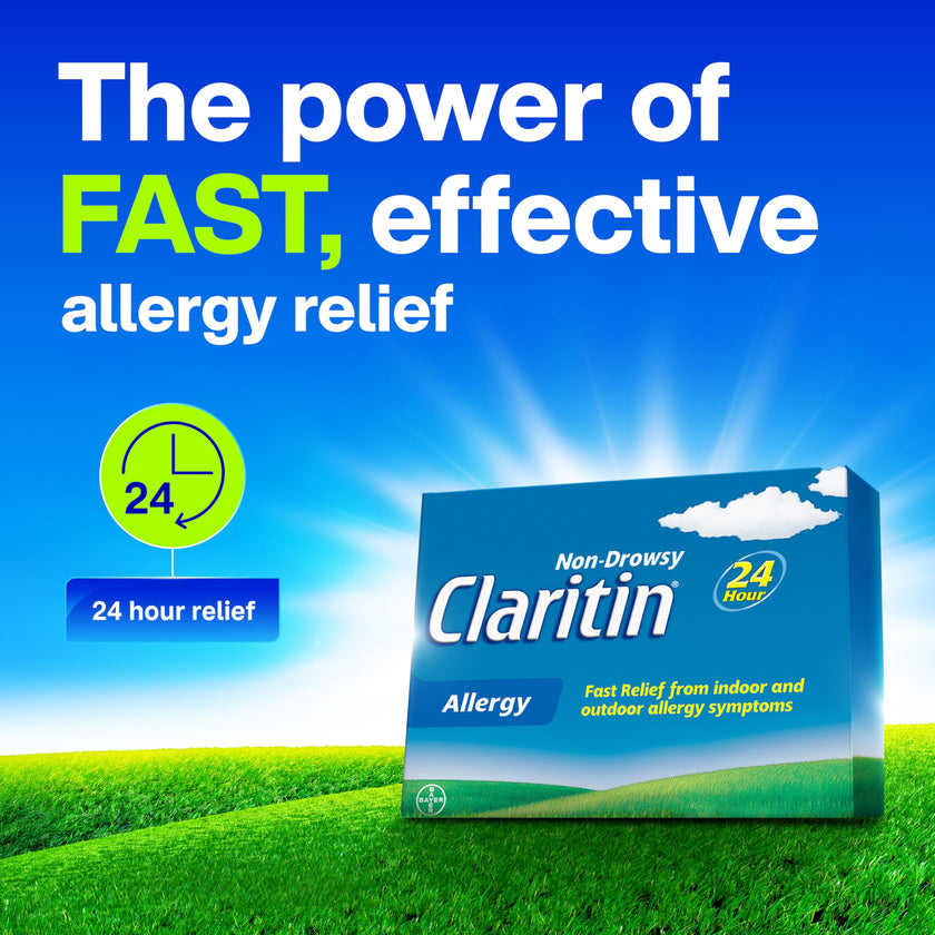 Claritin Allergy Medicine, 24-Hour Non-Drowsy Relief 10 mg, 50 Tablets 🍁 All In One Marketplace Canada