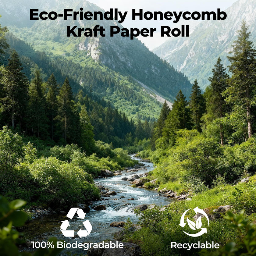 Tera Honeycomb Packing Paper Eco-friendly: 12