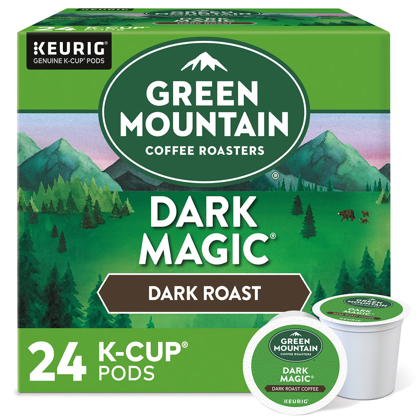 Green Mountain Coffee Dark Magic K-Cup Coffee Pods, 24 Count For Keurig Coffee Makers 🍁 All In One Marketplace Canada