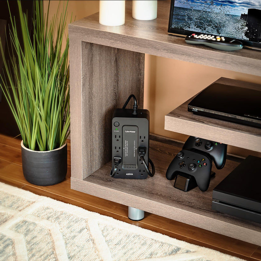 CyberPower ST425 Standby UPS Battery Backup and Surge Protector, 425VA/260W, 8 Outlets, Compact, UL Certified 🍁 All In One Marketplace Canada