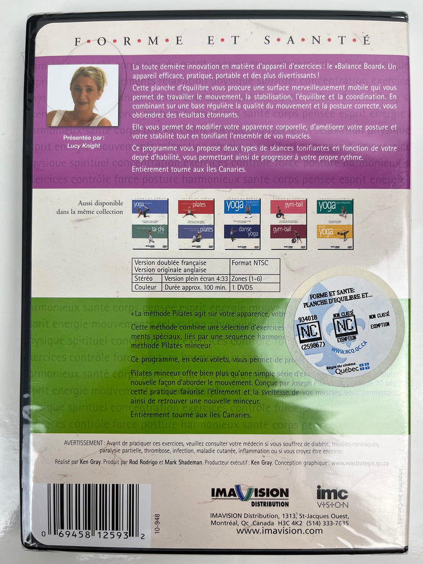 Healthy Living : Balance Board/Inch Loss - DVD