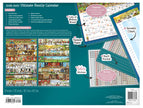 2027 MotherWord Deluxe Magnetic Ultimate Family Calendar and Chore Chart, 16-Month Family Planner, Sept 2026-Dec 2027, English, Large Deluxe Version, 18