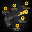 LEXIVON V14 Camping Hatchet, 14-Inch Axe | Ergonomic TPR Grip, Lightweight Fiber-Glass Composite Handle | Protective Carrying Sheath Included (LX-V14) 🍁 All In One Marketplace Canada