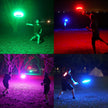 TOSY Flying Disc - 108 RGB Multicolor LEDs, Super Bright, Smart Modes, Cool Valentine Easter Gift, Camping Toy for Kid/Teen/Adult, Auto Light Up, Rechargeable, Waterproof, 175g 🍁 All In One Marketplace Canada