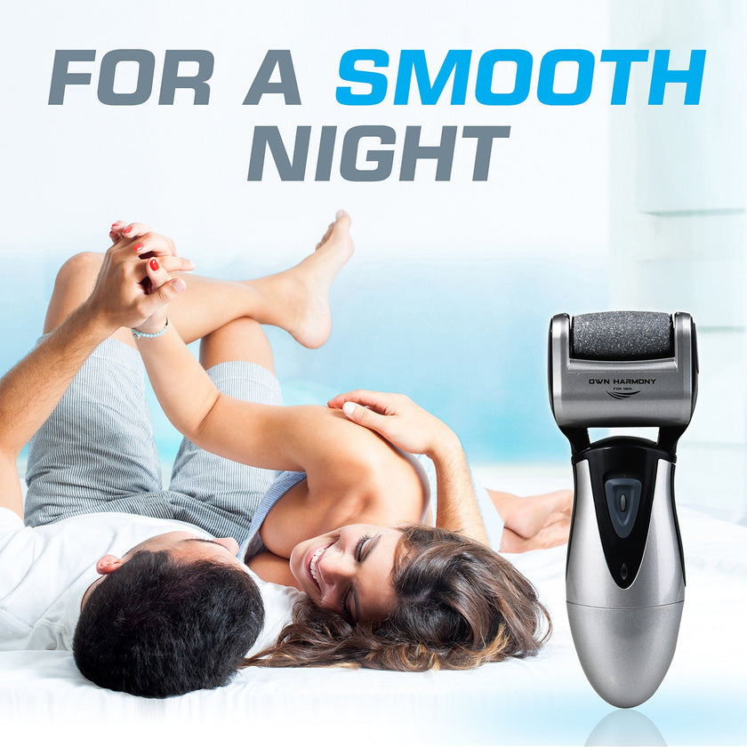 Callus Remover: Electric Rechargeable Pedicure Tools for Men/Women by Own Harmony w 3 Rollers (Tested Powerful) Best Foot File,Professional Spa Electronic Micro Pedi Feet Care Perfect for Cracked Skin 🍁 All In One Marketplace Canada