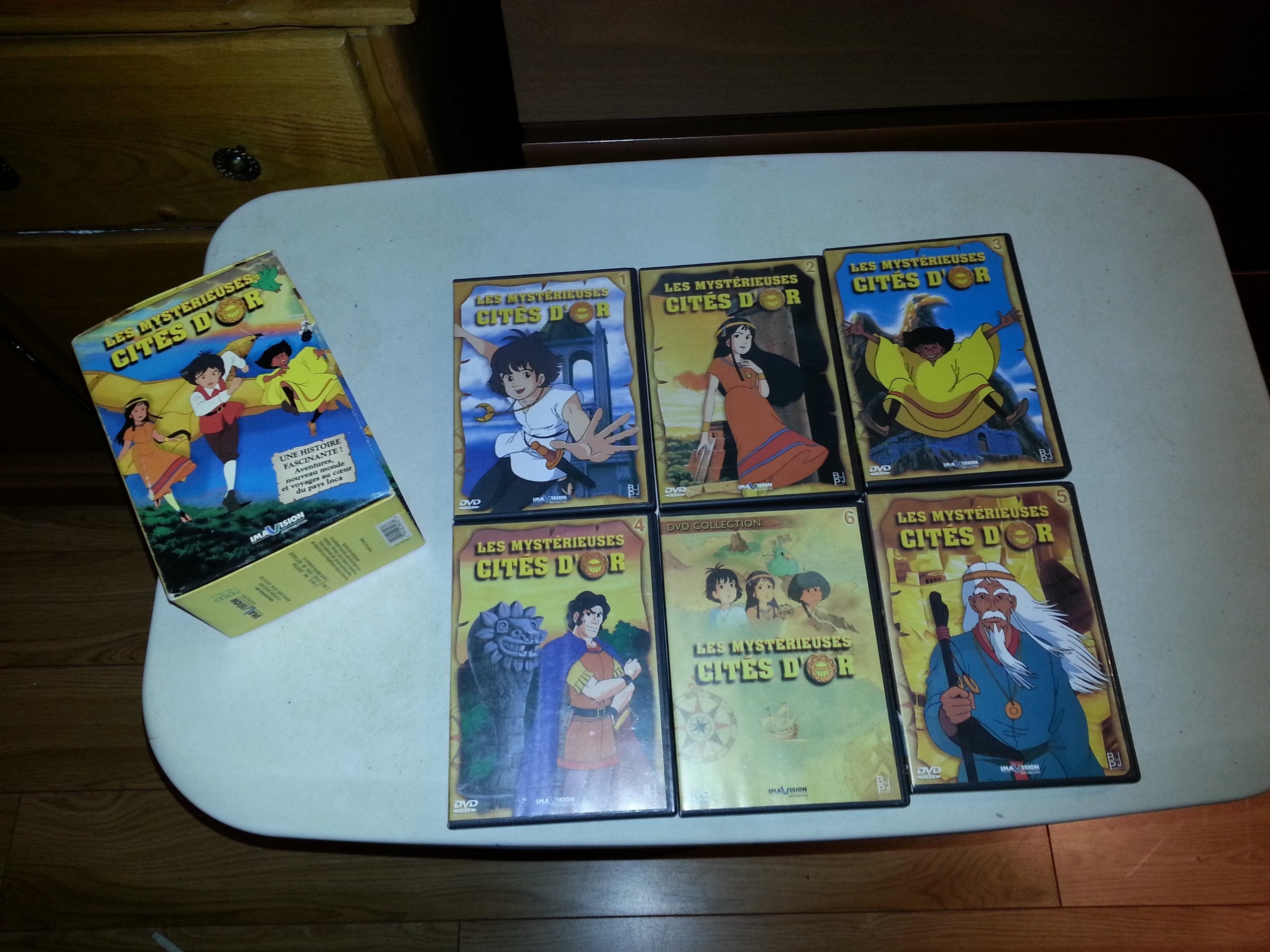 Les mystérieuses cités d'or - Coffret (6 DVD) (Bilingual)