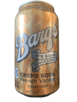 Barq's Creme Soda French Vanilla 355ML - U.S Edition