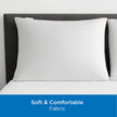 Set of 2 Standard/Queen AllerEase Pillow Protectors - Moisture Wicking, Advanced Allergy Protection - Premium Polyester, Zippered Protectors 🍁 All In One Marketplace Canada
