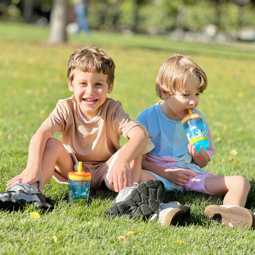 Zak Designs Bluey Kelso 15oz Leak-Proof Toddler Straw Cups, 2-Pack 🍁 All In One Marketplace Canada