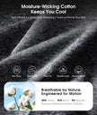 MUSICOZY Bluetooth 5.4 Sleep Headphones Headband, Wireless Sleeping Headphones Sleep Mask Earbuds IPX6 Waterproof for Side Sleepers Workout Running Insomnia Travel Yoga Cool Tech Gadgets Unique Gift 🍁 All In One Marketplace Canada