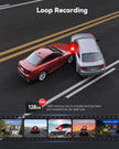 REDTIGER 4K Dash Cam Front and Rear with STARVIS 2, 5.8GHz Wi-Fi Dash Camera for Cars, 128GB Card Included, GPS, 3.18”IPS Screen, Night Vision, 170°Wide Angle, WDR, 24H Parking Mode(F7NP) 🍁 All In One Marketplace Canada