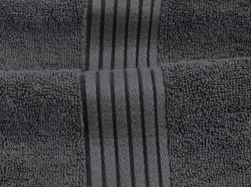 Utopia Towels 8 Piece Premium Towel Set, 2 Bath, 2 Hand, and 4 Washcloths,100% Ring Spun Cotton, Super Soft and Highly Absorbent, Grey 🍁 All In One Marketplace Canada